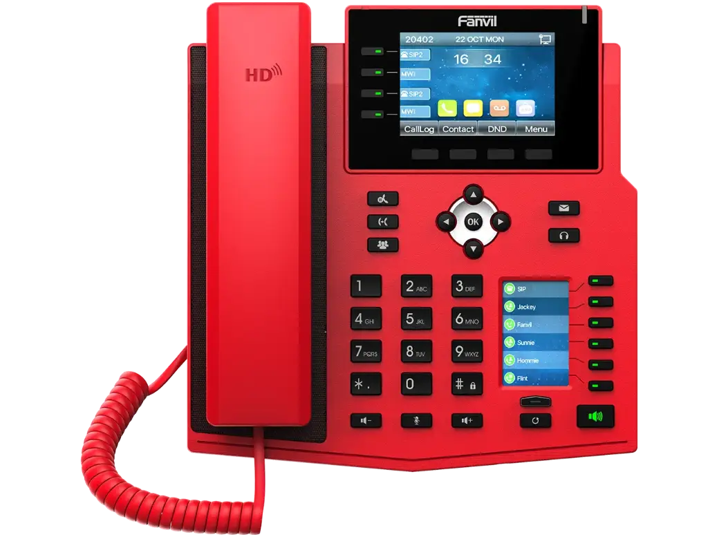 FANVIL - X5U RED